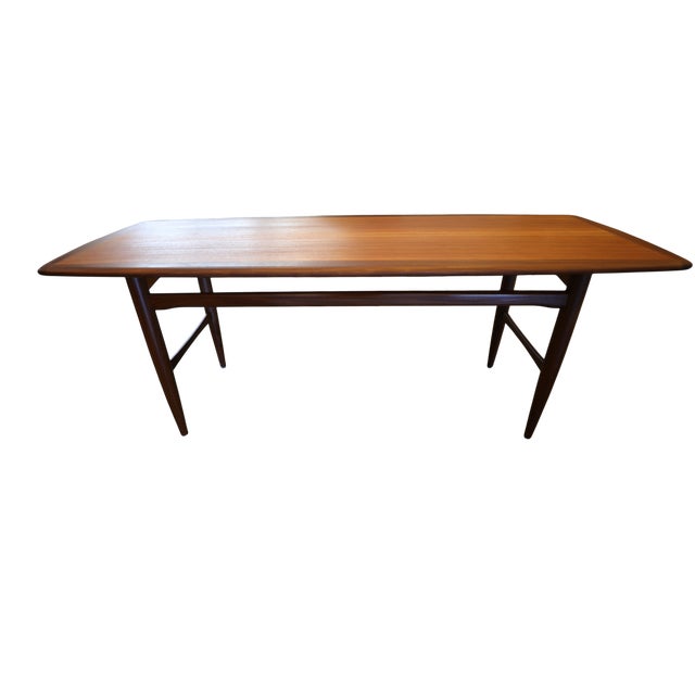 Vintage Coffee Table in Teak and Walnut from HMB Rörvik, 1960 For Sale - Image 10 of 13