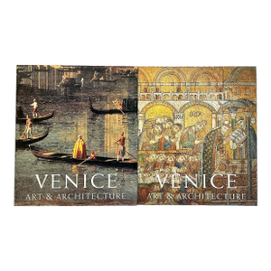 1997 Vintage Italian Renaissance ‘Venice Art & Architecture’ Book - 2 Volume Set