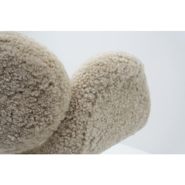 Small Tulip Chair in Sheepskin by Pierre Paulin for Artifort, 1990s For Sale - Image 11 of 14