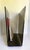 Postmodern Vintage Modern Smoked Gray Lucite U-Shaped Record & Magazine Rack For Sale - Image 3 of 12