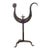 1950s French Iron Rooster Candlestick For Sale