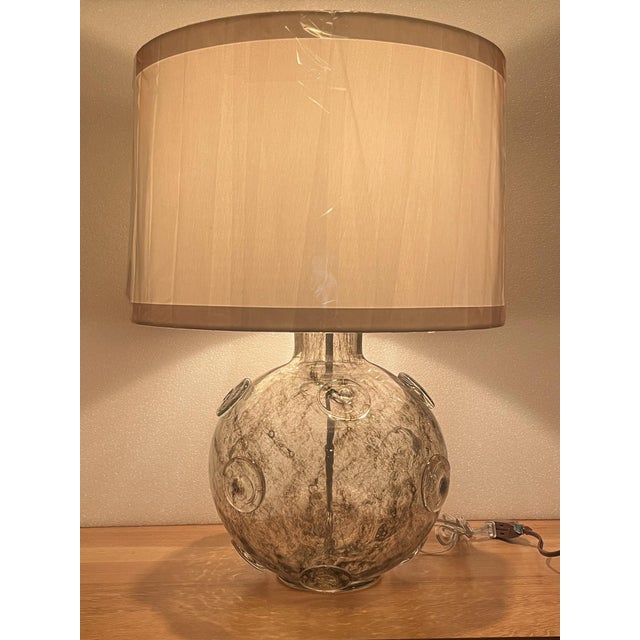Barovier & Toso "Crepuscolo" Murano Glass Table Lamp For Sale - Image 11 of 11