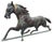 19th Century Patchen Horse Weathervane, Attributed to W. A. Snow Iron Works, Boston, Ca. 1880s For Sale - Image 4 of 10