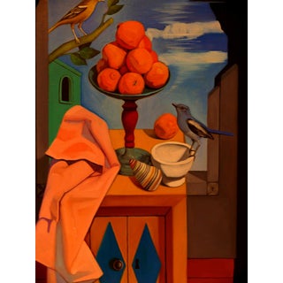 Paul Rossi Metaphysical Still-Life Contemporary Oil Painting 2018 For Sale