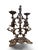 Gothic Revival Patinated Wrought Iron Candelabra, 19th Century For Sale - Image 3 of 17