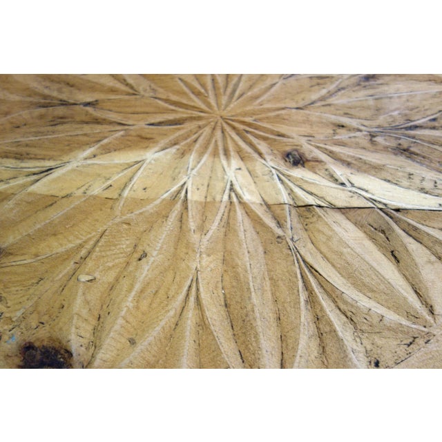 Large Folk Art Sculpted Sled Coffee Table, France, 19th Century For Sale - Image 10 of 15