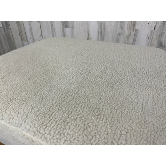 1970s "Tremme" Ottoman Attributed to Børge Mogensen for Fritz Hansen - Set of 2 For Sale - Image 10 of 13