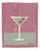 Beatrice the Martini by Willa Heart in Brimfield Black Frame, Mini Art Print For Sale