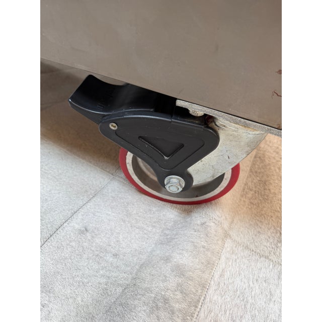 Early 21st Century Plan Hold Lateral Filing Cabinet on Casters For Sale - Image 5 of 12