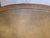 Animal Skin Mid-Century Weiman Heirloom Quality Leather Top Oval Coffee Table - Model 12-53146 For Sale - Image 7 of 10