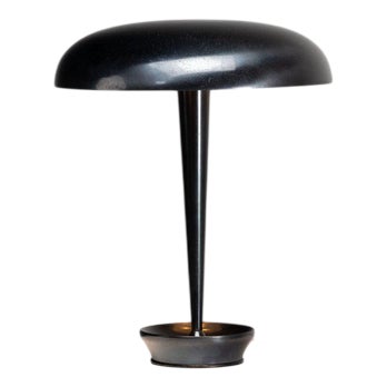 Model 4639 Table Lamp in Glass and Metal from Stilnovo, Italy, 1960s For Sale