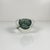 Sommerso Murano glass ashtray/trinket dish, diamond shape, Italy, 1970 Blue/gray color Dimensions: Diameter: 12 cm Height:...