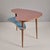 Blue Vintage Beech Table, 1970s For Sale - Image 8 of 8