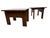Lane Furniture Mid-Century Modern Lane Smoked Glass Walnut Side Tables - Set of 2 For Sale - Image 4 of 11