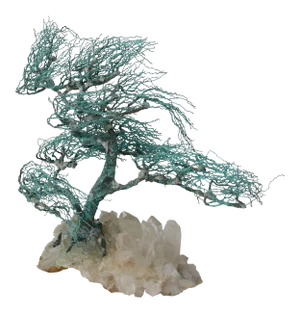 Brian Bijan Style Quartz Sculpture