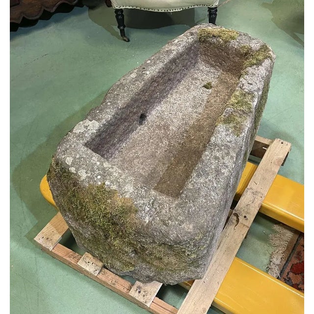 Stone Antique Granite Trough, 1800s For Sale - Image 7 of 7