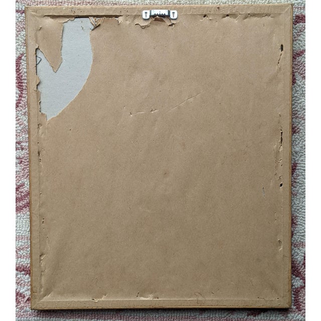 Vintage Botanical Floral Rose Lithograph Framed For Sale - Image 10 of 10