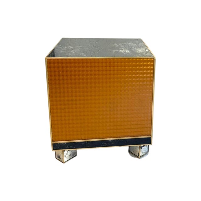 Murano Crystal Side Tables, 2010s, Set of 2, in Flawless conditions. Designed 1960 to 1969