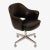 This gorgeous vintage Knoll Saarinen Executive Armchair comes in its original supple black leather in very good condition....