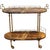 Wood Italian Two-Tiered Drinks Cart by Aldo Tura For Sale - Image 7 of 11