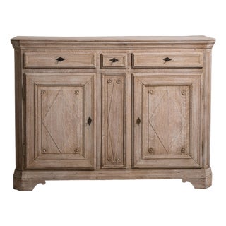 Oak French Buffet, Antique, France, Early 19th Century For Sale