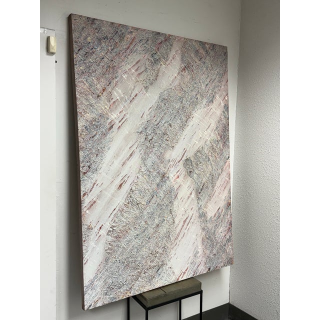 Abstract Geoffrey Williams “Archipelago #68” Original Painting, Circa 1983 For Sale - Image 3 of 12