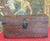 Metal Antique Edwardian Studded Leather Dome-Top Chest, 1900 For Sale - Image 7 of 18