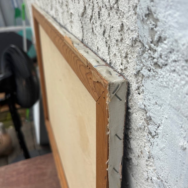 Original 1961 Oil Painting by Paul Blaine Henrie Coastal Sunset Seascape For Sale - Image 16 of 18