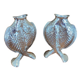 Late 20th Century Christofle Bud Vases - 2 Pieces For Sale