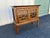 Mid 20th Century Vintage Chinoiserie Walnut Nightstand or Side Table For Sale - Image 5 of 12