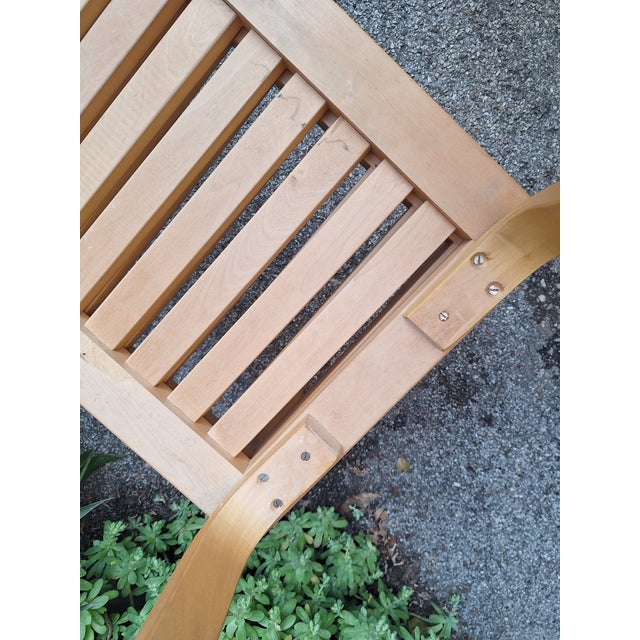 Model 153B Benches in Birch by Alvar Aalto for Artek, 1980s For Sale - Image 6 of 7