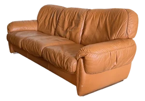 Vintage 1970's Italian Sofa by Sergio Ribolta for Linea Valentini