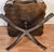 1930 English Regency Mahogany & Leather Top Center Table / Hall Table For Sale - Image 15 of 15