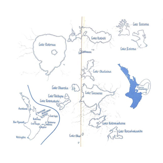 Traditional "Rotorua Trout the Fishing Lakes, Rivers and Streams of the Rotorua Conservancy, New Zealand" 1960 Gee, Frank For Sale - Image 3 of 11