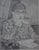 Tsuguharu Leonard FOUJITA Self-portrait with cat Original drypoint engraving Signed in the plate at the top right On...