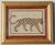 Cleo Plowden Leopard Minimalism Folk Art English Traditional Goldenrod Brown Sienna Original Oil Painting by Cleo Plowden For Sale - Image 4 of 5
