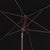 Contemporary Kamen 6.5Ft X 10Ft Auto Tilt Rectangle Market Umbrella, Black For Sale - Image 3 of 5