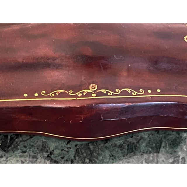 1960s Italian Tooled Leather Boxes-Set of 2, C. 1960's For Sale - Image 5 of 16