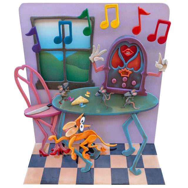 Kitchen Scene, Roark Gourley Sculpture For Sale In New York - Image 6 of 6