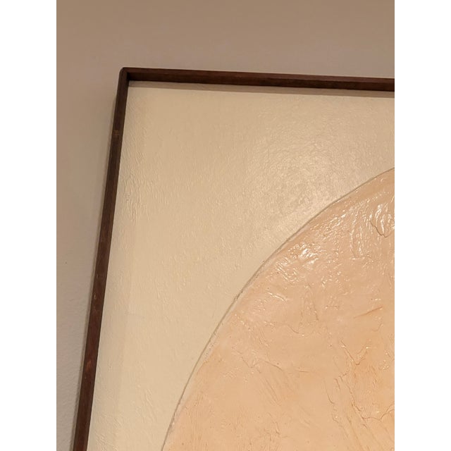 1970s Mid-Century Modern Oil Painting by Seattle Artist "Russell" Large Painting For Sale In Seattle - Image 6 of 16