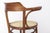Mid-Century Modern Beech Bentwood and Cane Desk Chair, Austria, 1950s For Sale - Image 9 of 12