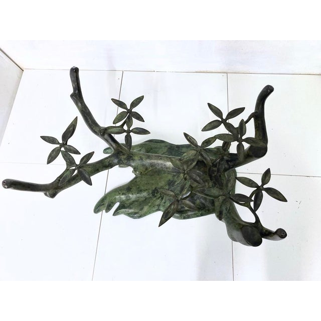 Metal Hollywood Regency Bonsai Coffee Table by Willy Daro, Belgium, 1970s For Sale - Image 7 of 14