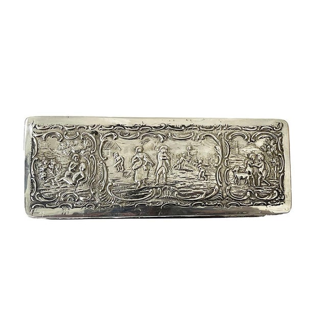 1920s Small Dutch Silver Box from Schoonhoven, 1920s For Sale - Image 5 of 14