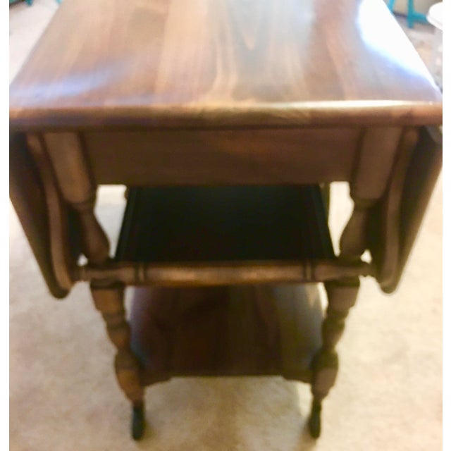 1960s Ethan Allen Bar Tea Cart Chairish