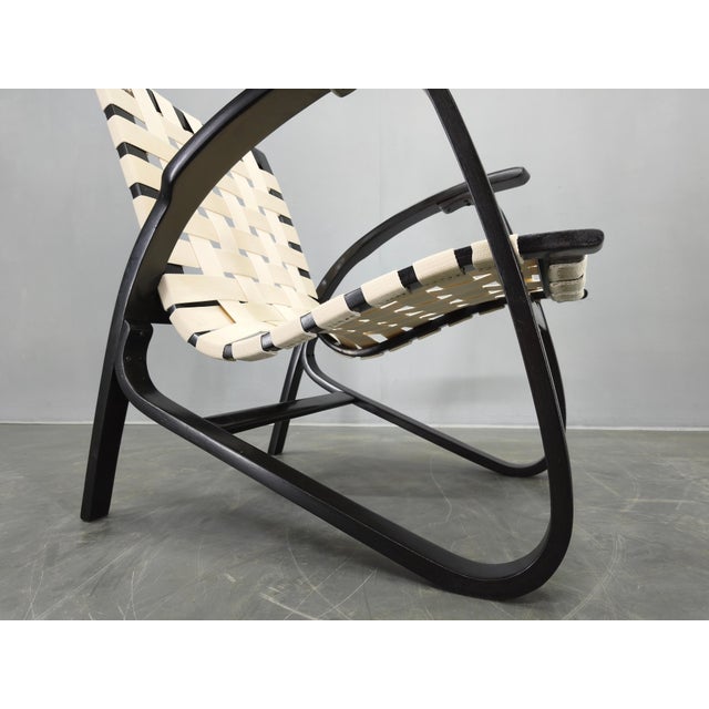 Vintage Bentwood Lounge Chair by Jan Vanek, Czechoslovakia, 1960s For Sale - Image 6 of 11