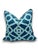 Handcrafted decorative pillow cover from 100% cotton in P. Kaufmann’s Tile fabric, known for its bold, geometric lattice...