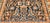 Textile Vintage Persian Malayer Area Rug, Handwoven All Over Geometric Design, Navy & Ivory, 4’ X 4’ For Sale - Image 7 of 14