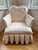 Hollywood Regency 1950s Heart-Shaped Sweetheart Boudoir Chair, Attributed to LoveShackFancy For Sale - Image 3 of 14