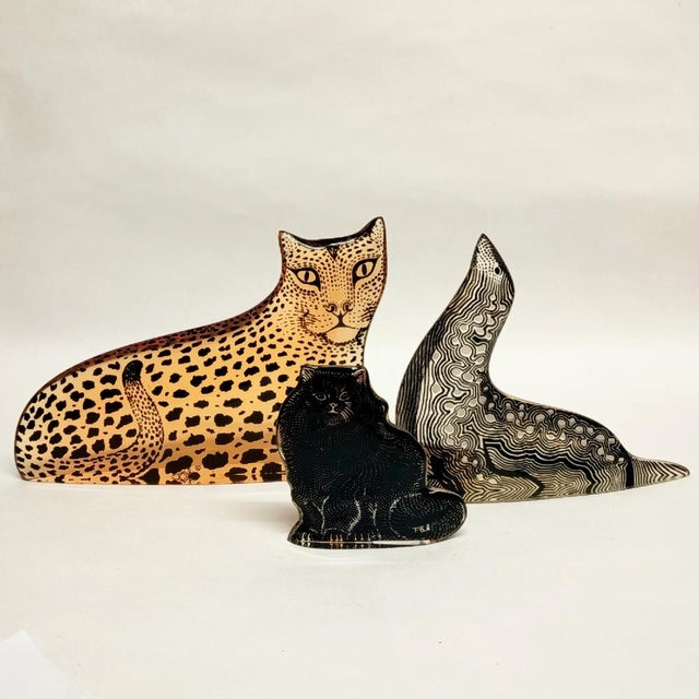 Plastic Large Abraham Palatnik Leopard Sculpture by Abraham Palatnik, 1960s For Sale - Image 7 of 9