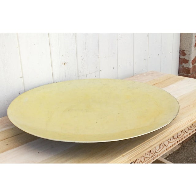 Silver Large Vintage Asian Silver Leaf Bowl For Sale - Image 8 of 11